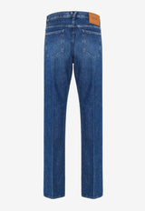 Medusa Biggie Straight-Leg Jeans