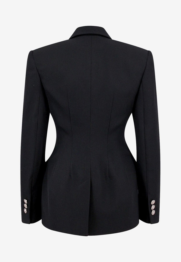 Hourglass Tailored Wool Blazer