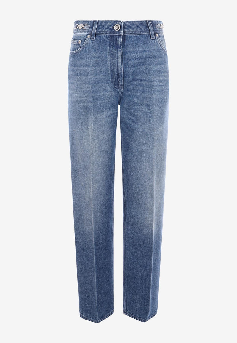 Medusa Straight-Leg Jeans