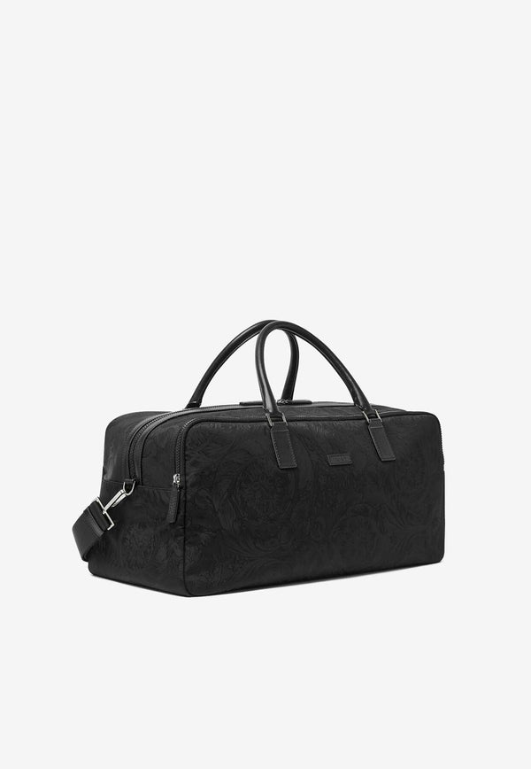 Barocco Jacquard Nylon Duffel Bag