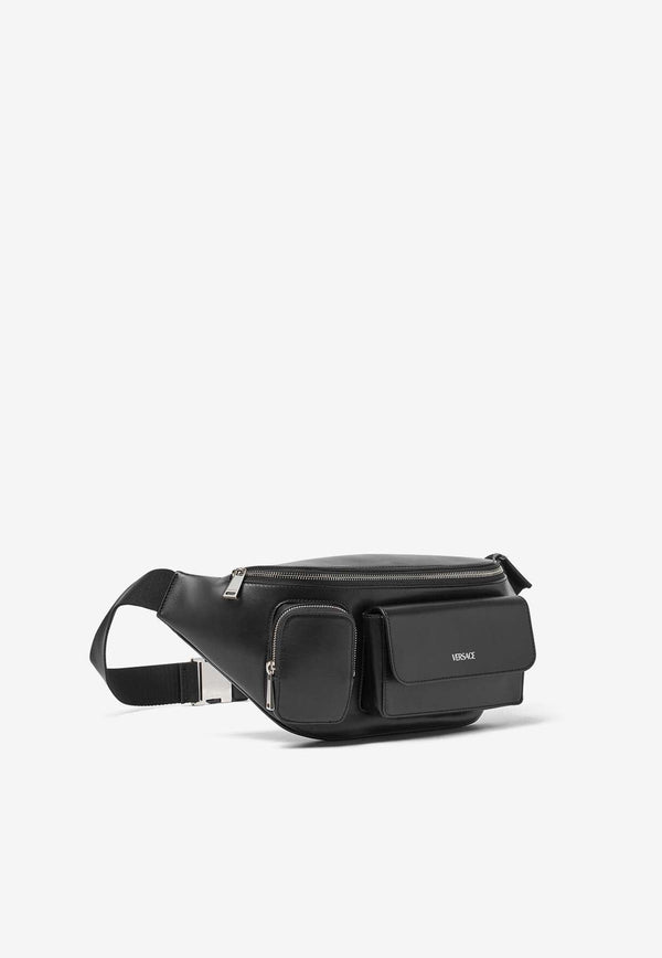 Cargo Calf Leather Belt Bag