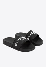 Logo Rubber Pool Slides