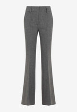 Rhein Flared Pants in Wool and Cashmere