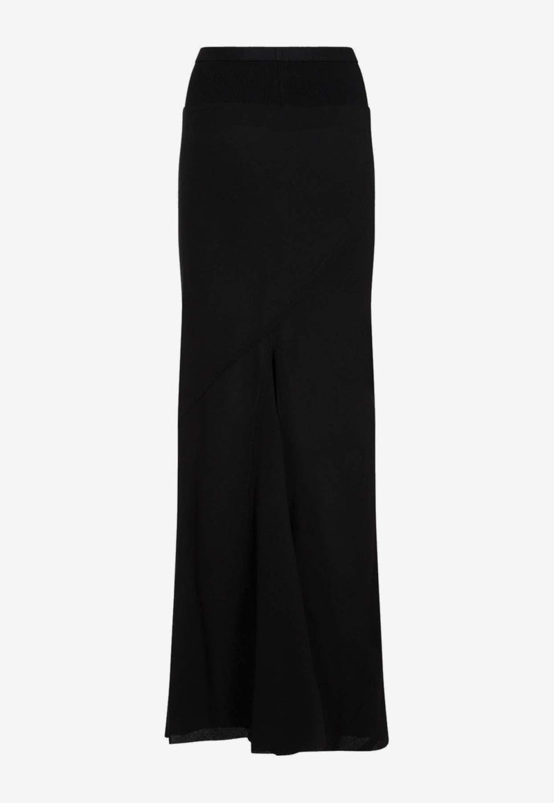 Flared Maxi Skirt