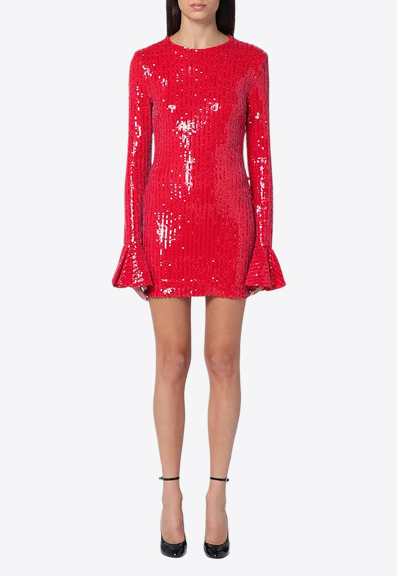 Sequined Mini Dress