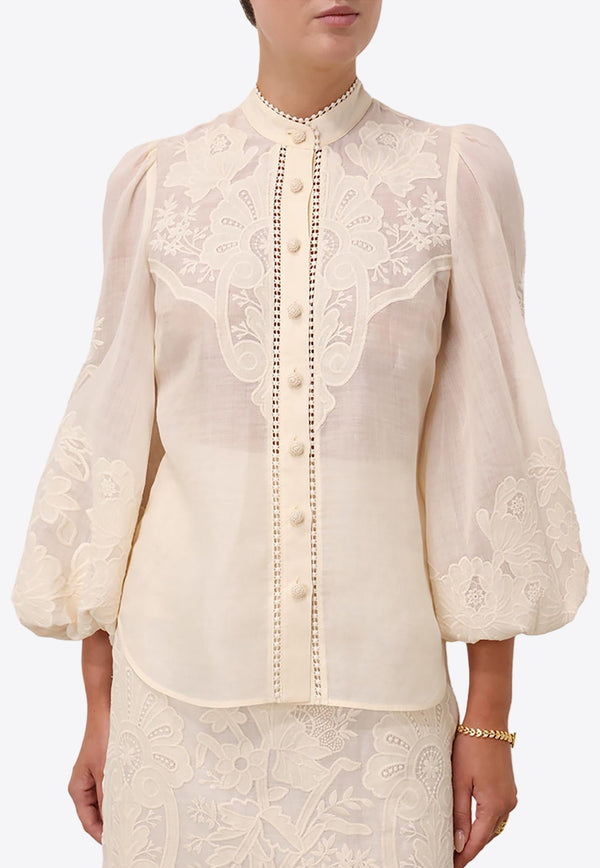 Ottie Embroidered Blouse