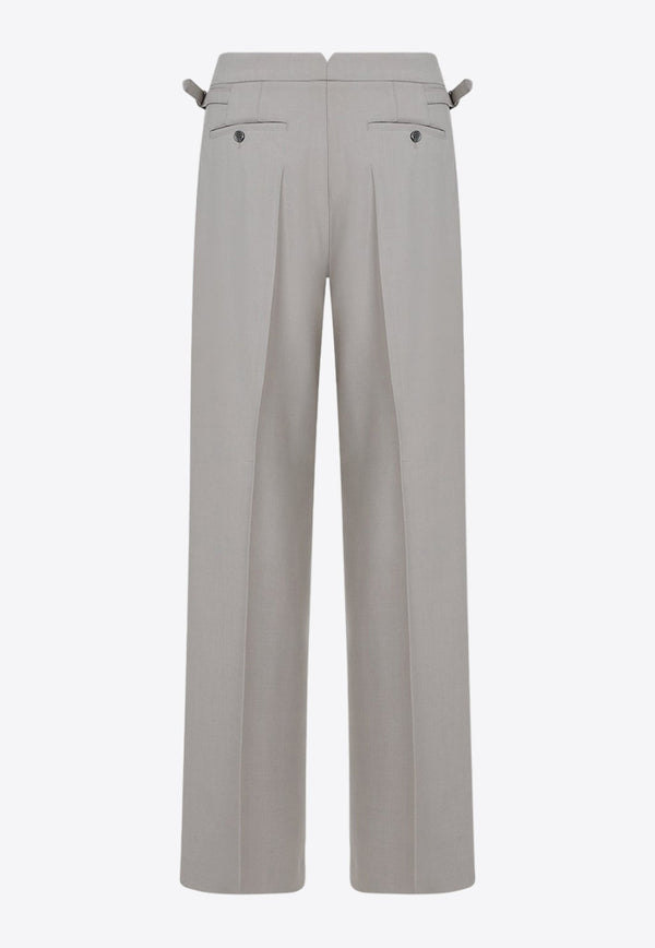 Large-Fit Pleated Pants