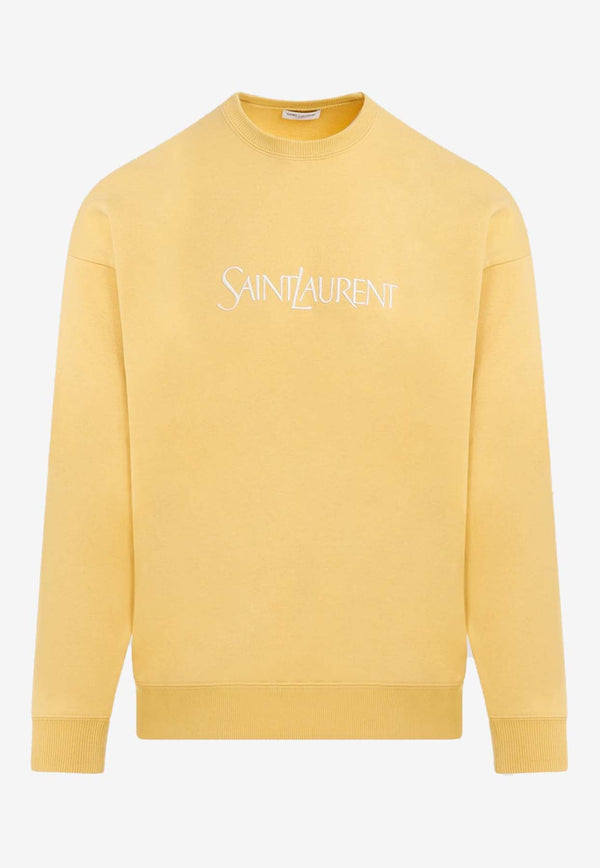 Logo Embroidered Sweatshirt