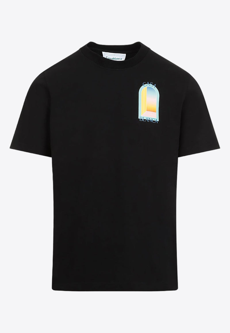 L'Arc Print Short-Sleeved T-shirt