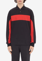 Long-Sleeved Polo T-shirt