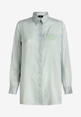 Logo Striped Shirt