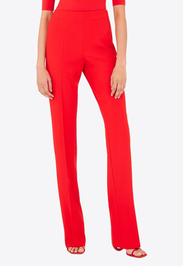 Classic Wool Straight-Leg Pants