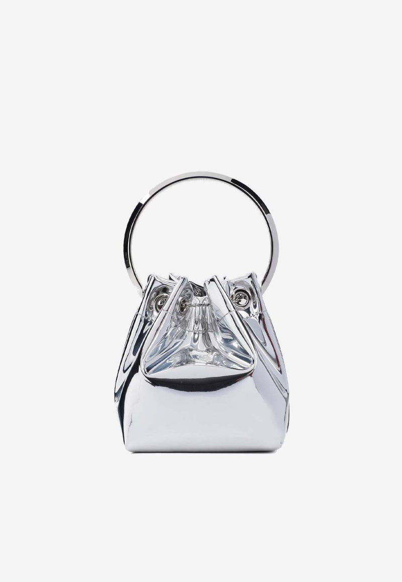 Bon Bon Metallic Top Handle Bag