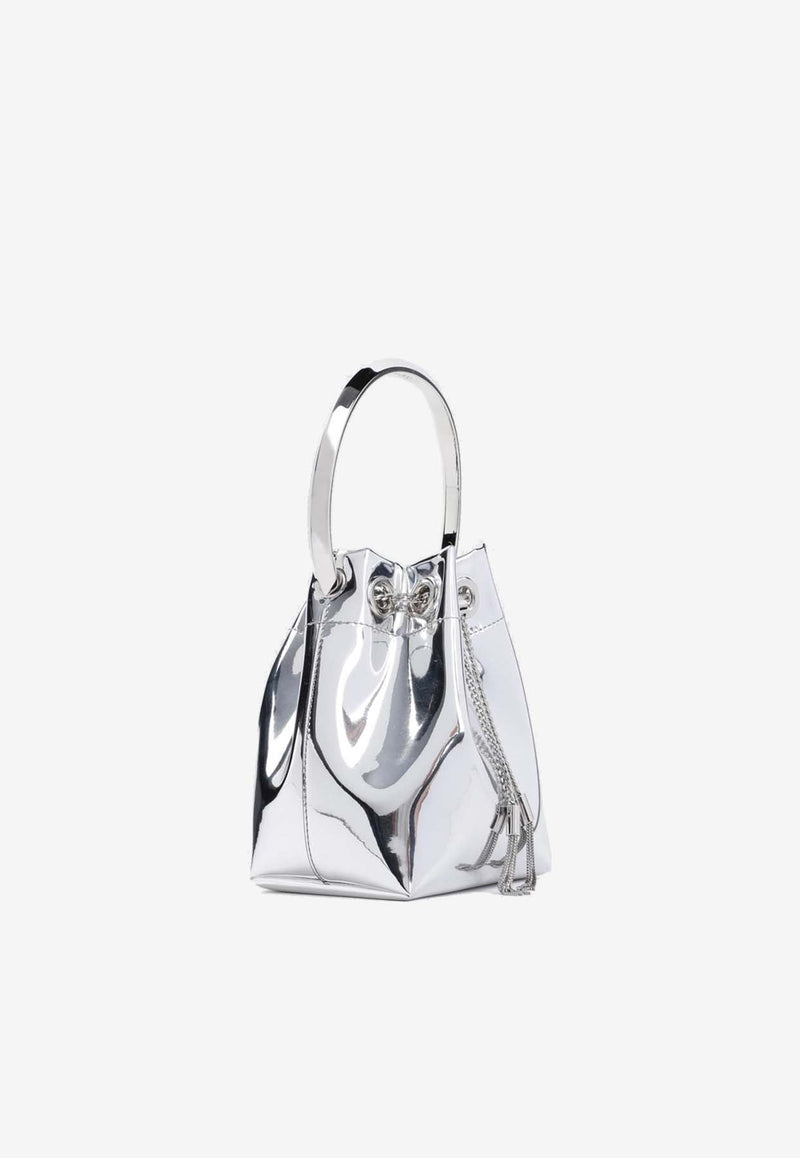 Bon Bon Metallic Top Handle Bag