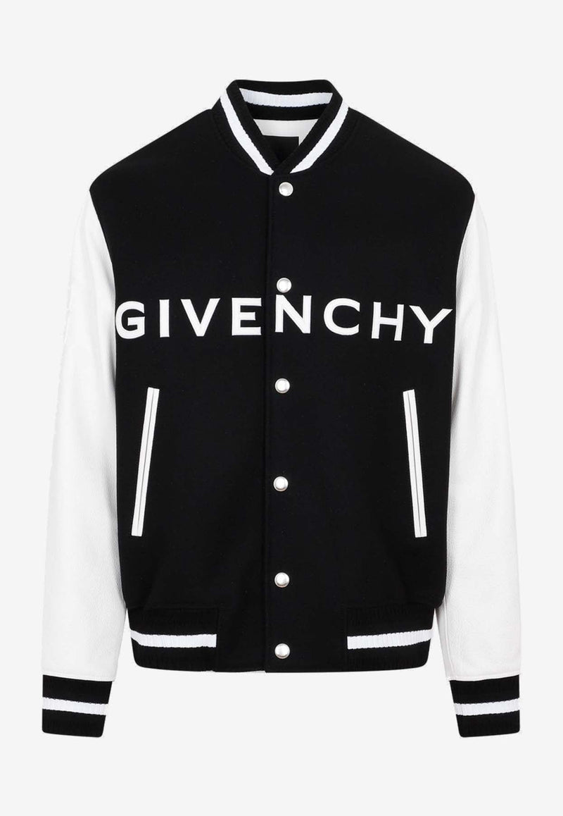 Logo Varsity Bomber Jacket