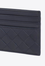 Intrecciato Leather Cardholder