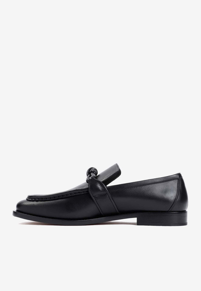 Astaire Signature Knot Leather Loafer