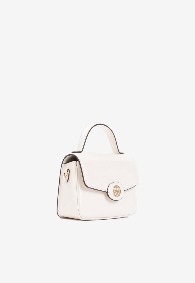 Small Robinson Top Handle Bag in Calf Leather