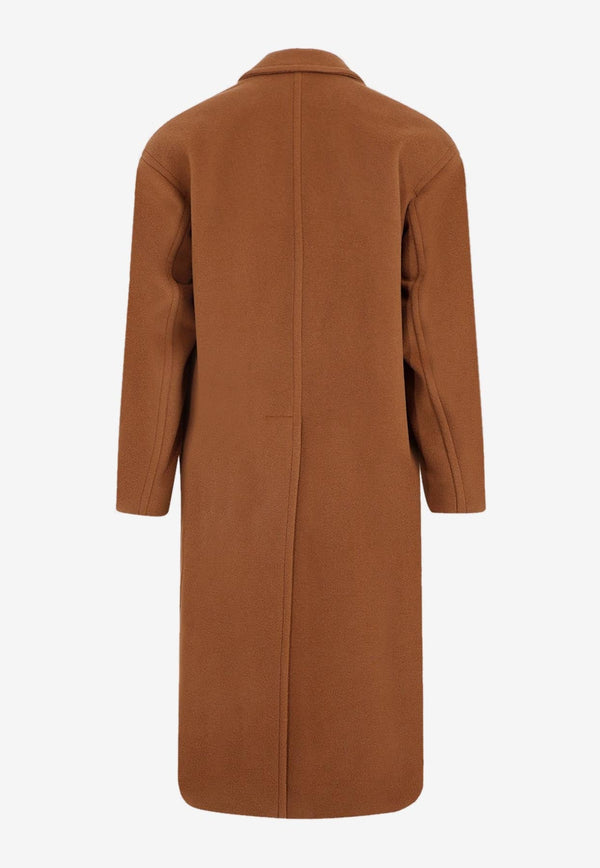 Double-Breasted Wool Coat