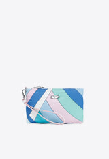 Iride Print Zip Pouch