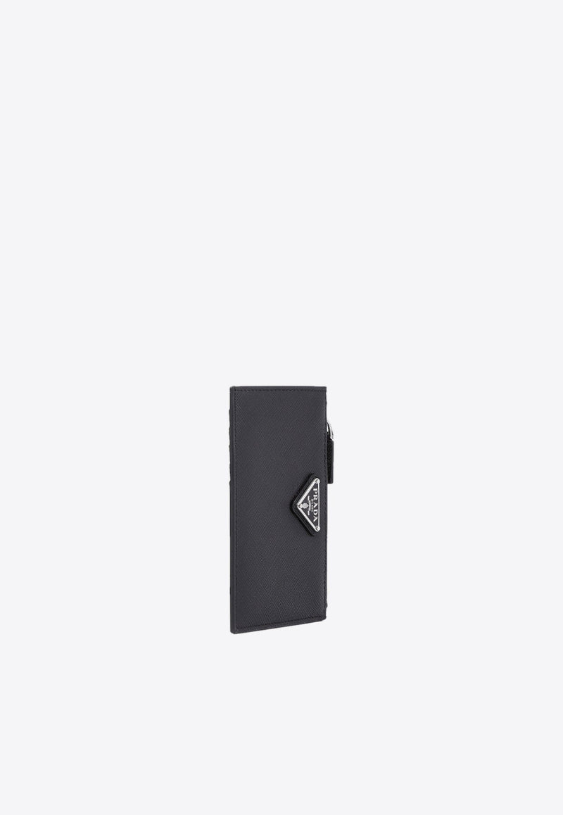 Triangle Logo Zipped Cardholder