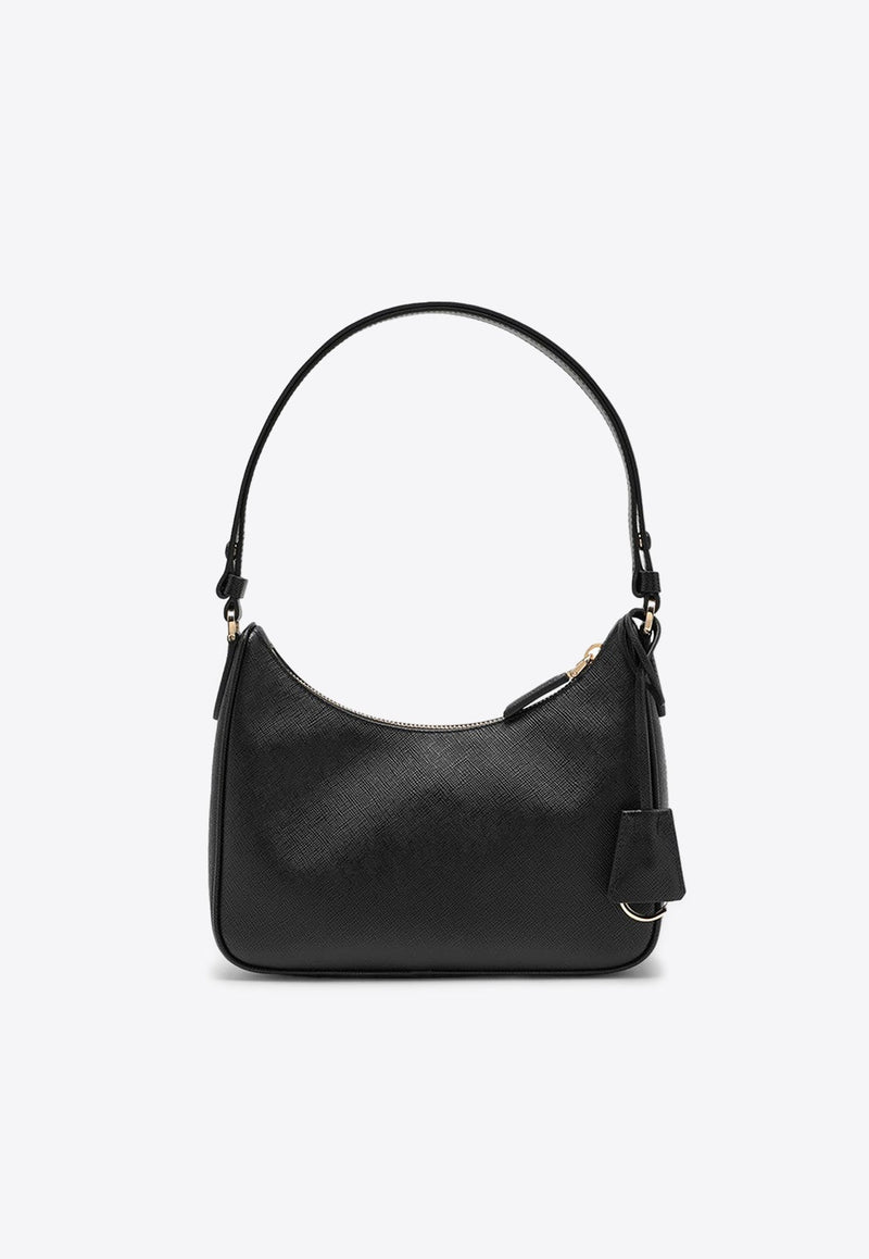 Mini Re-Edition Saffiano Leather Shoulder Bag