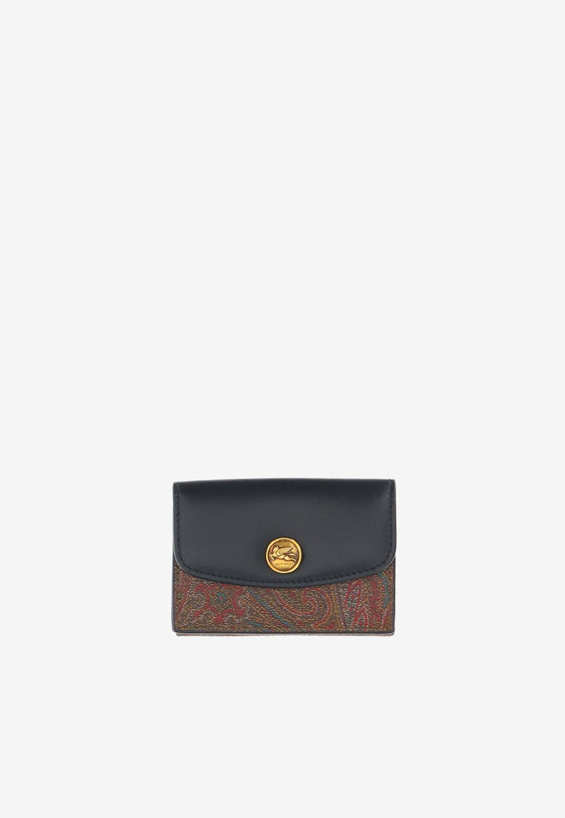 Paisley Jacquard Wallet