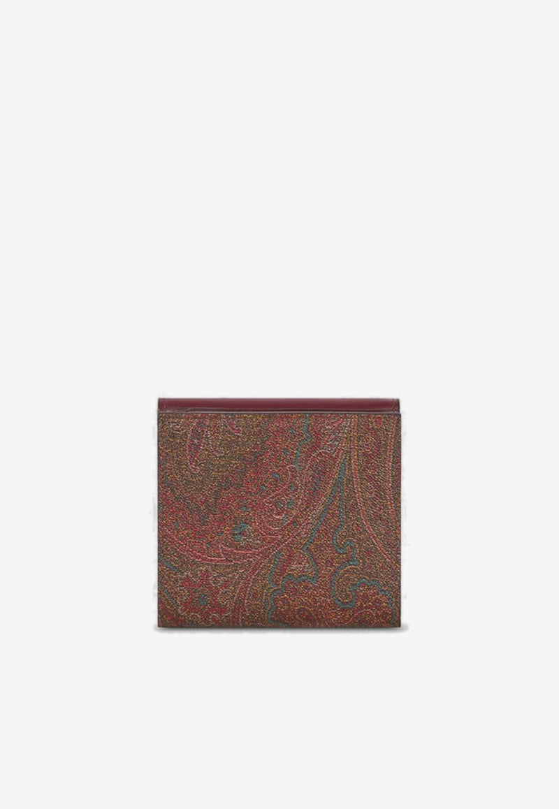 Paisley Tri-Fold Wallet