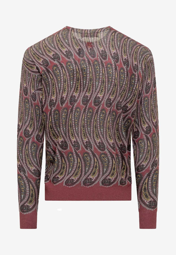 Paisley Pattern Sweater