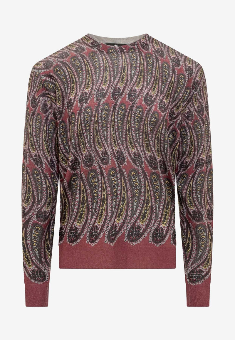 Paisley Pattern Sweater