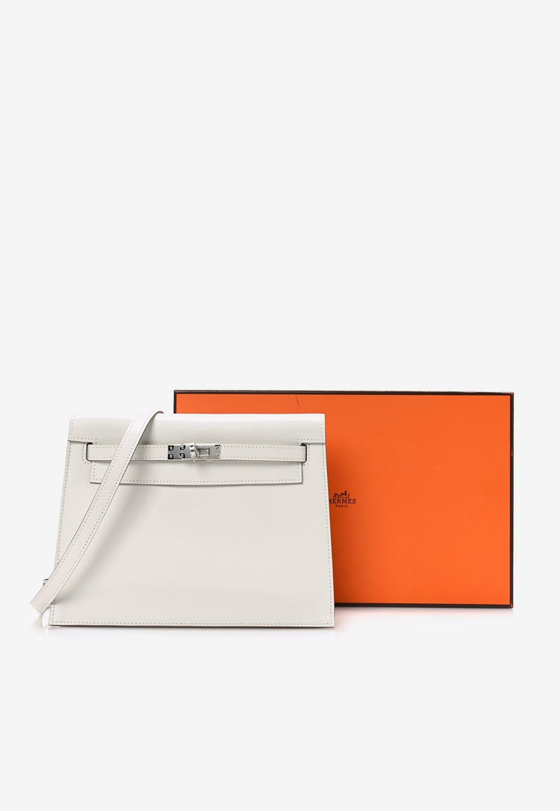 Kelly Danse II Belt Bag in Gris Pale Swift with Palladium Hardware