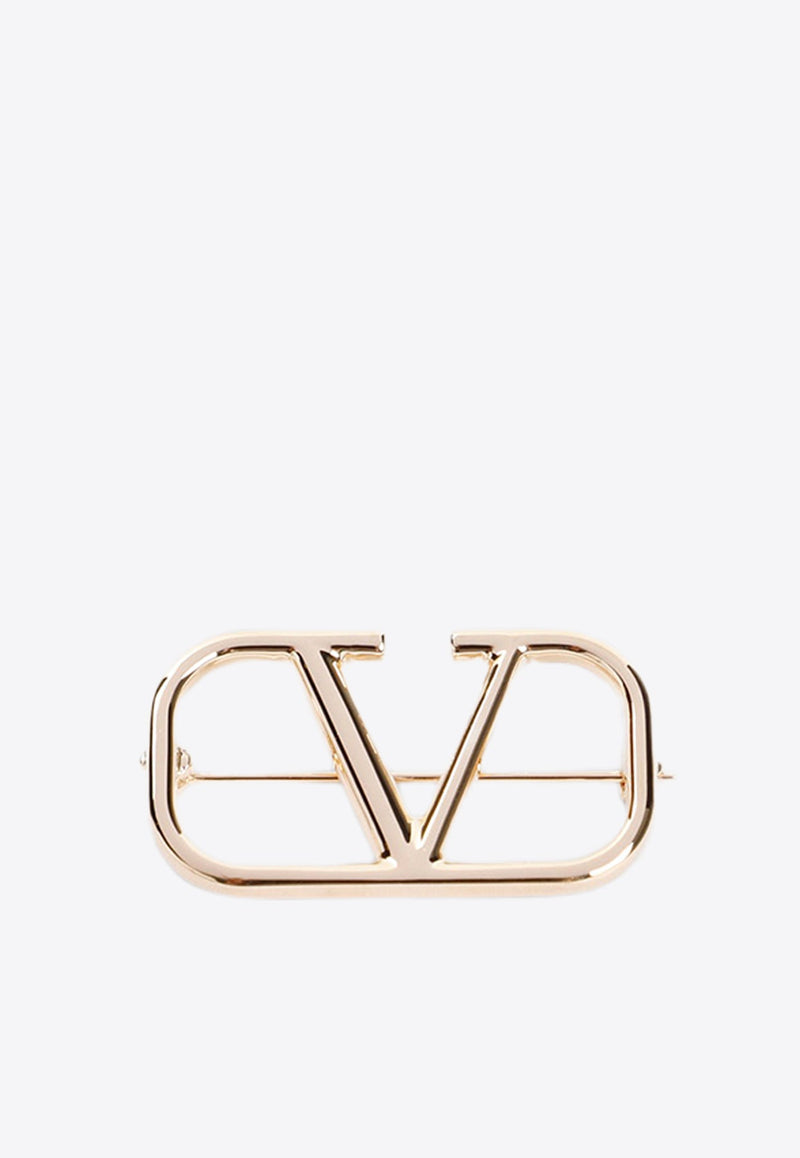 VLogo Signature Brooch