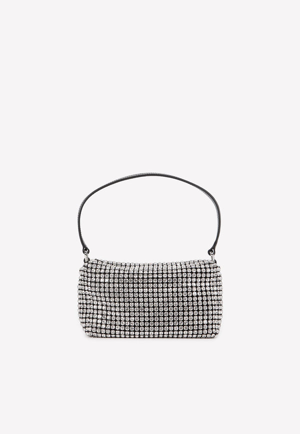 Medium Heiress Crystal-Mesh Pouch