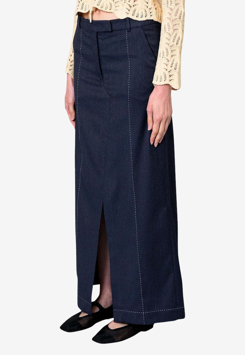 Pluto Stitch Maxi Skirt