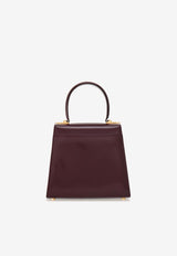 Small Iconic Top Handle Bag in Patent Leather