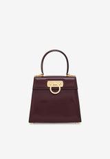 Small Iconic Top Handle Bag in Patent Leather