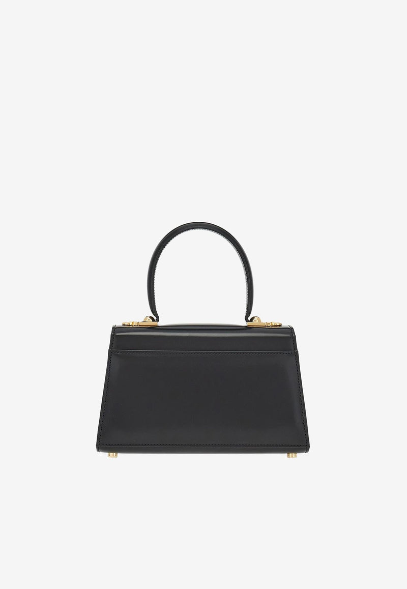 Iconic Calf Leather Top Handle Bag