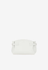 Small Hug Leather Clutch Bag