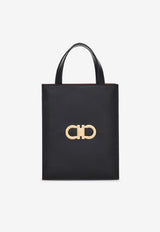 Mini Double Gancini Tote Bag