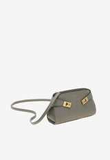 Hug Calf Leather Crossbody Bag