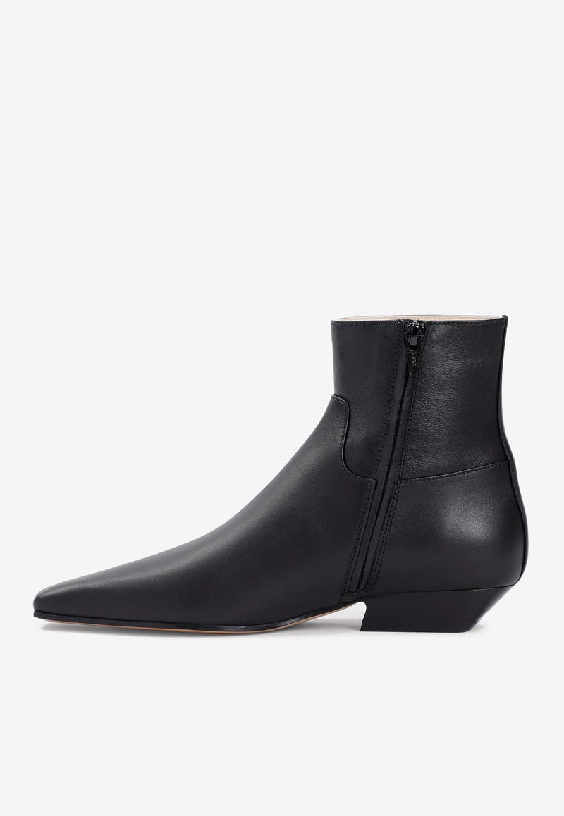 Marfa Leather Ankle Boots