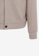 Cashmere Bomber Jacket