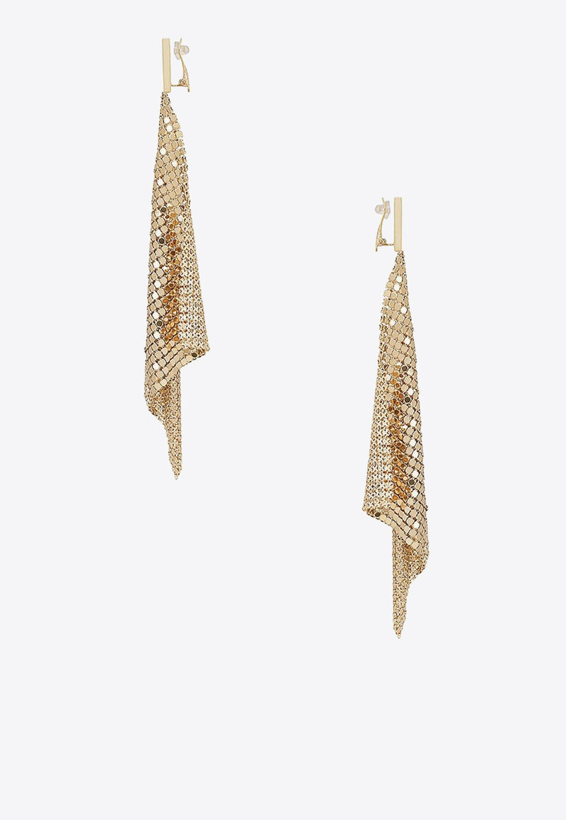 Flow Pixel Mesh Single Drop Earring