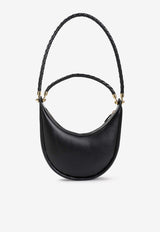 Hula Hoop Leather Shoulder Bag