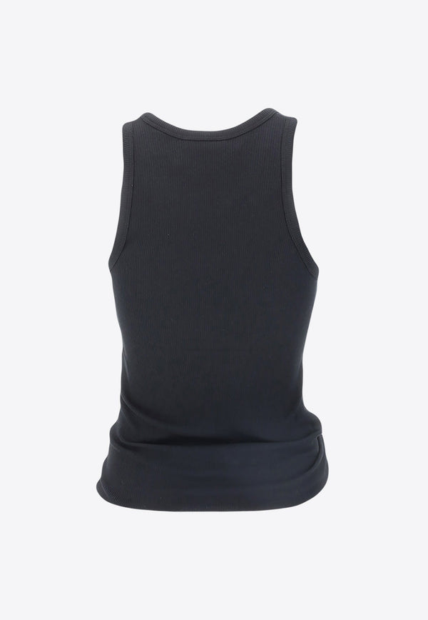 Signature Piercing Ribbed Tank Top