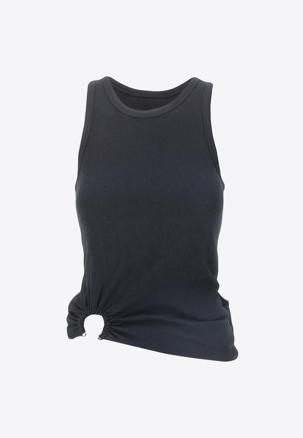 Signature Piercing Ribbed Tank Top