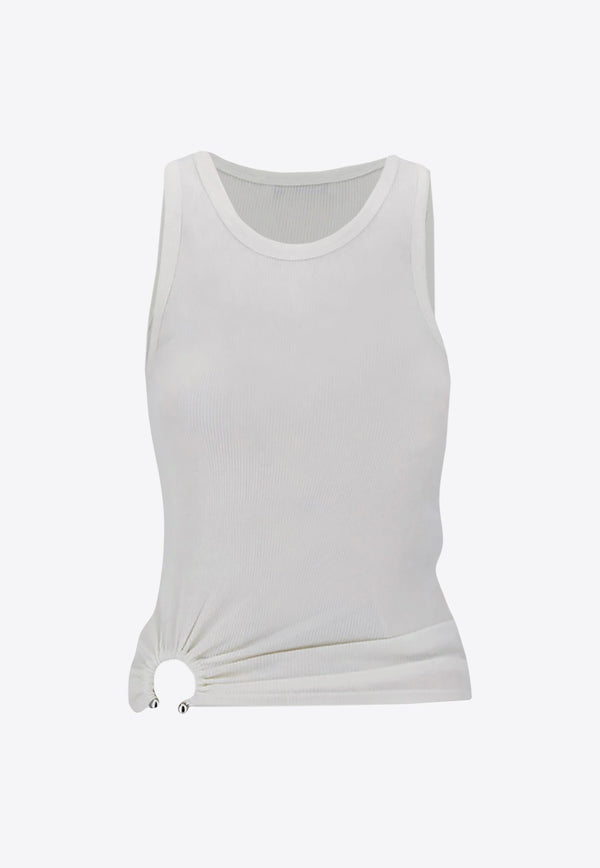 Signature Piercing Ribbed Tank Top