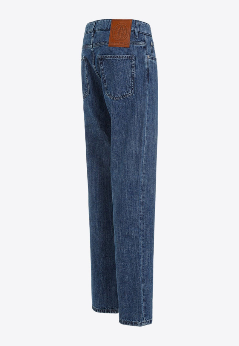 Straight-Leg Roma Jeans