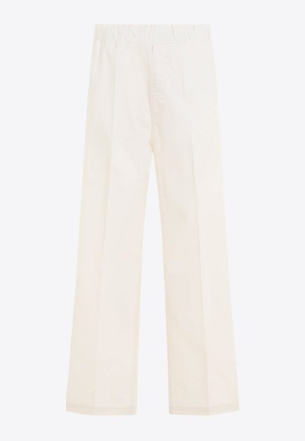 Logo Patch Straight-Leg Track Pants