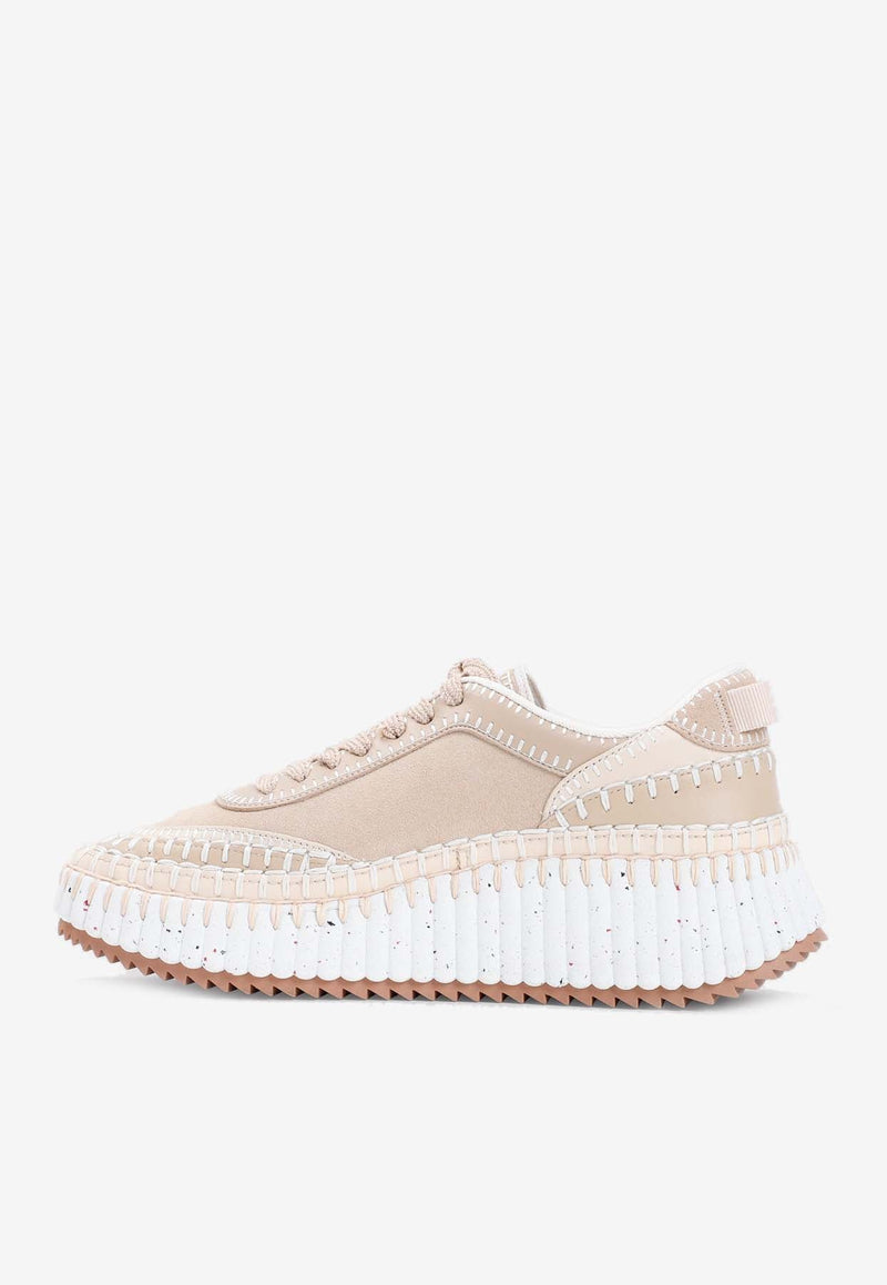 Nama Platform Low-Top Sneakers